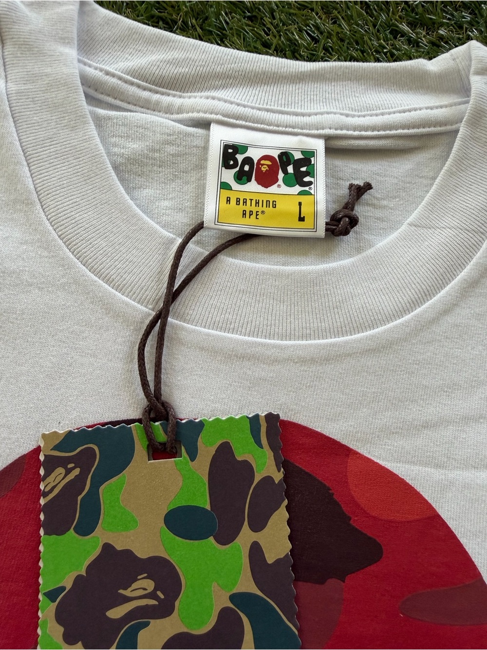 Bape Red Ape Tee - Picture 4 of 6